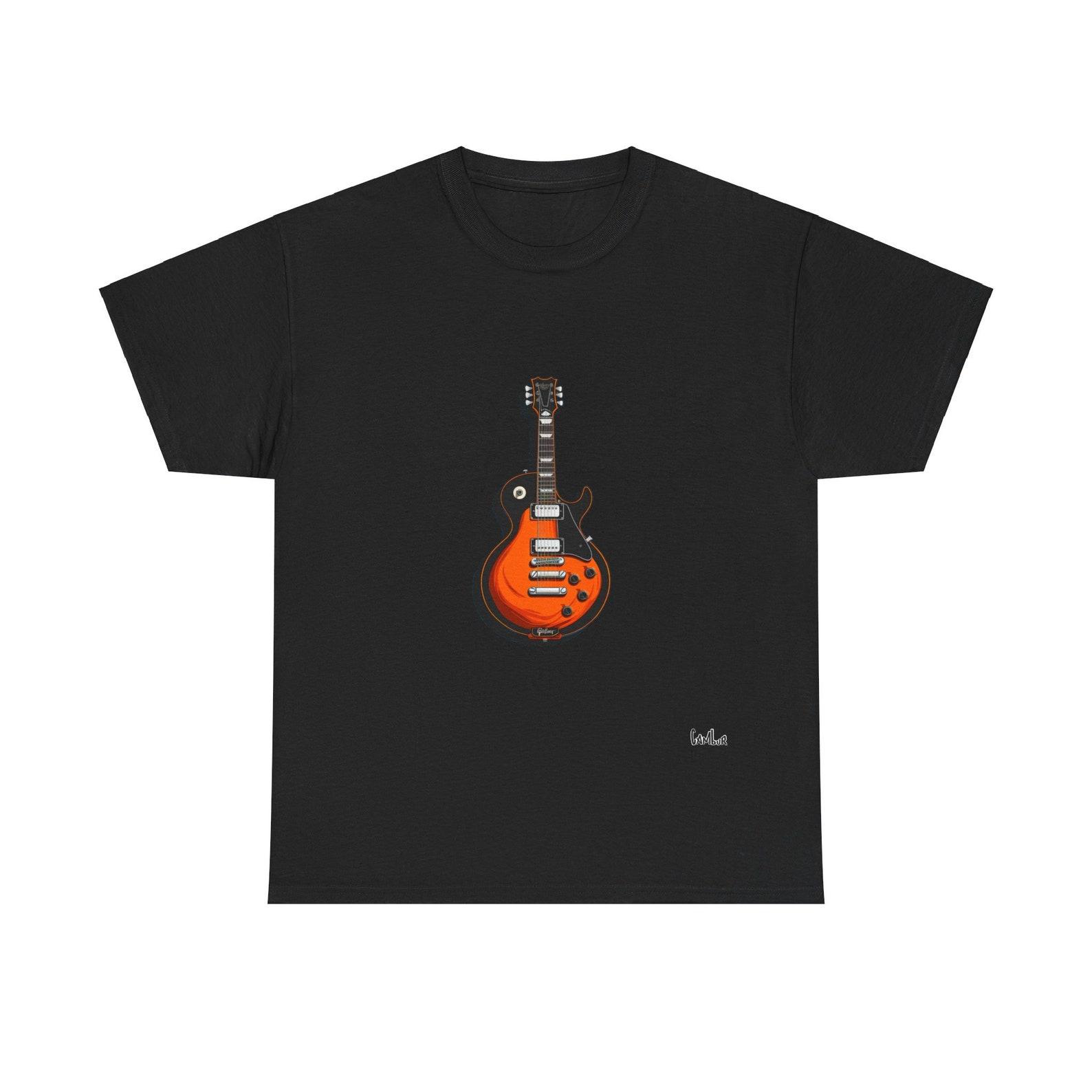 Guitar Unisex Heavy Cotton Tee XL