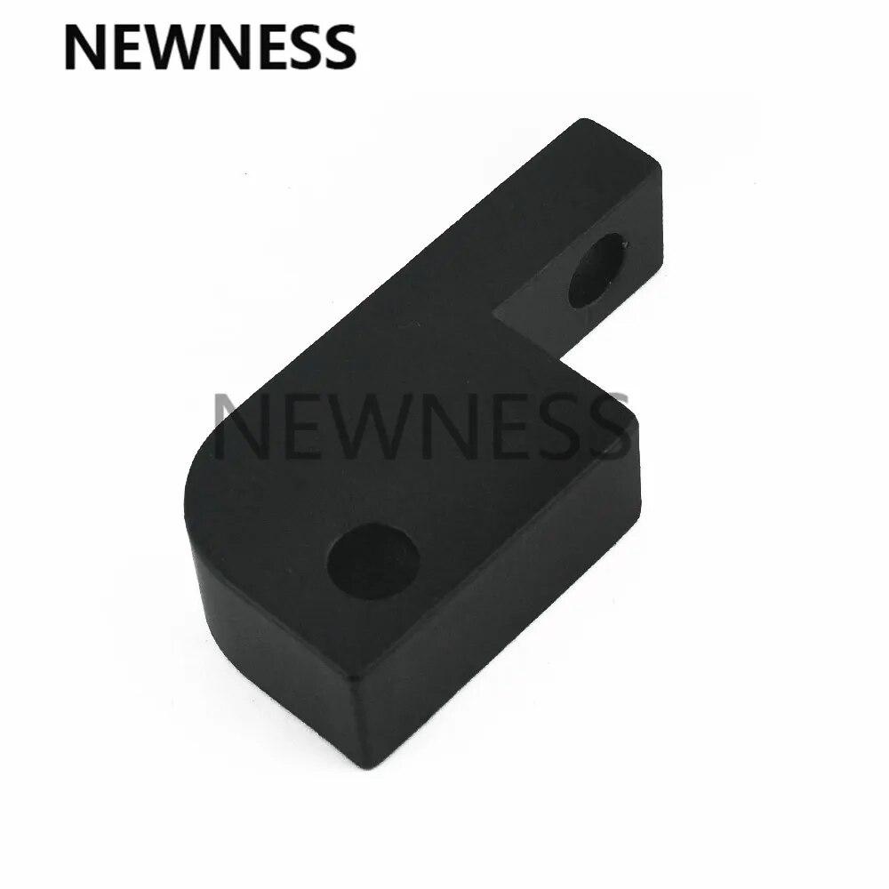 Motorcycle Aluminum Fairing Headlight Extension Block Black Fork Headlamp Relocation Bracket For Harley Dyna FXDL FXDF FXDB FXDW