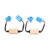 2pcs 9007 9004 LED Headlight Decoder 9 16V LED Bulb Anti Flicker Canceller Decoder Replacement for GM Vehicles