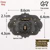 Cheng Yu Antique Alloy Jewelry Box Latch - Wooden Gift Box Lock Accessories
