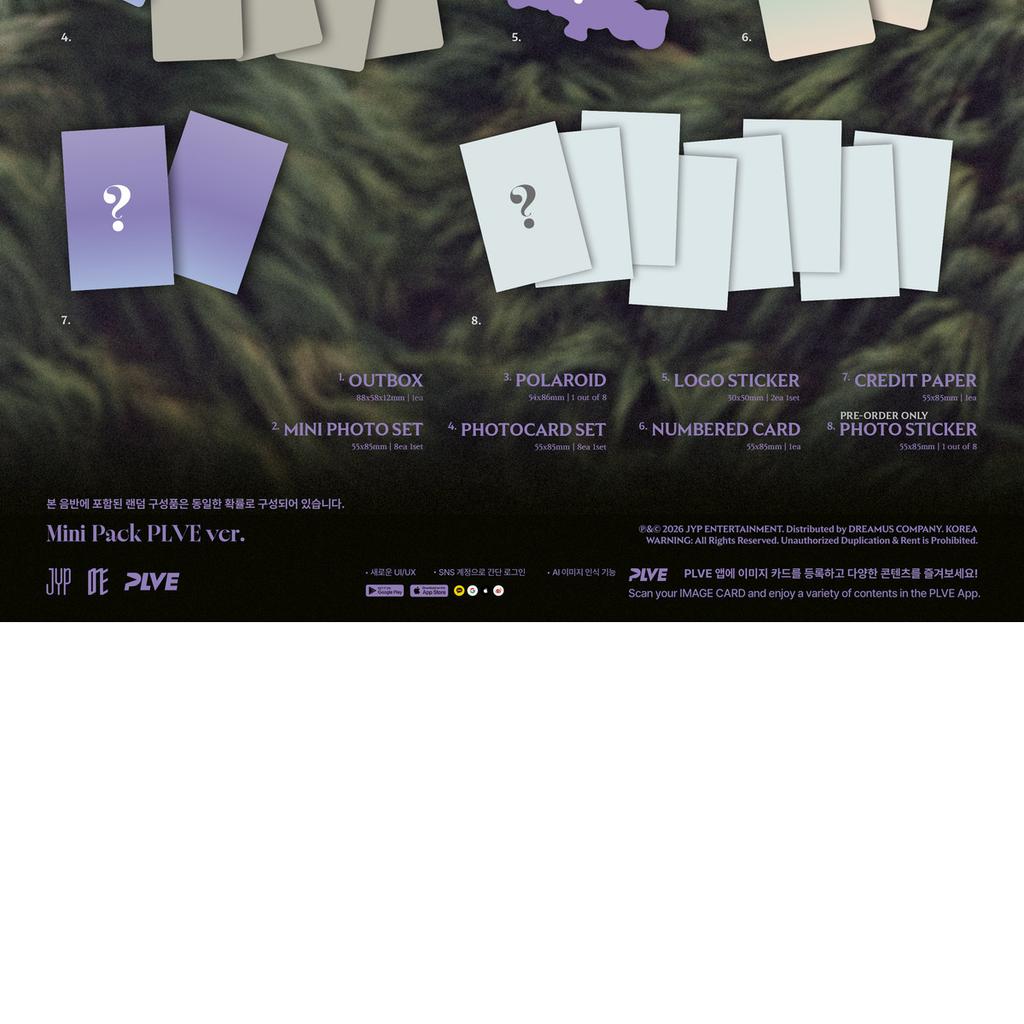 [Vorbestellung] NiziU Sour Grapes Mini-Packung PLVE Version
