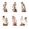 CPC Certified Multifunctional Baby Waist Stool and Child Carrier for Front and Back Carrying