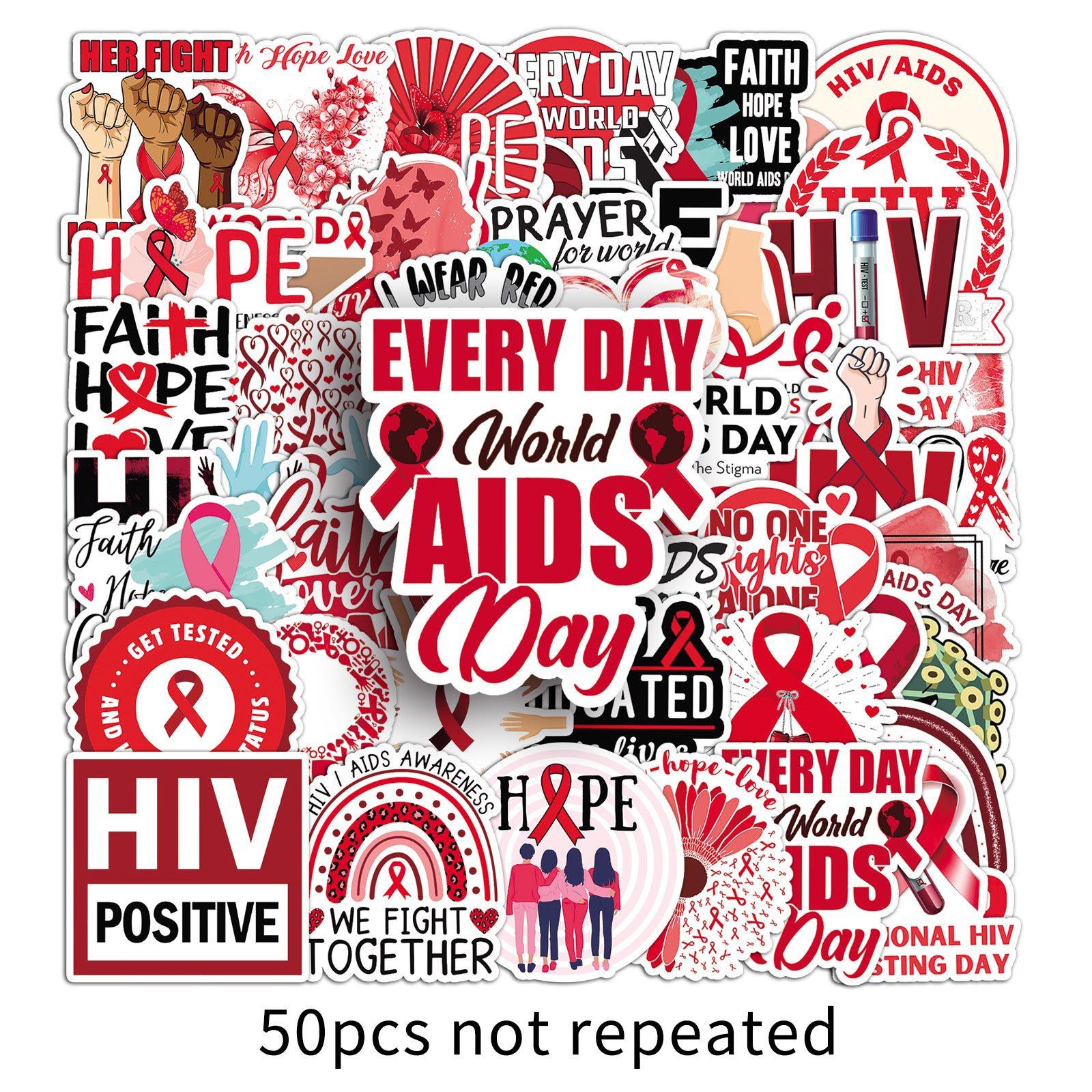 

50 Граффити Наклеек Персонализированные Мультяшные Предотвращение Английский Пропагандистский Слоган Декоративные Наклейки для Чемодана