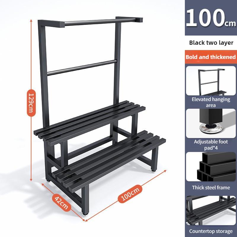 Stainless Steel Metal Flower Step Display Stands Balcony Flower Room Plant Rack Waterproof Multi-Layer Ladder Shelf
