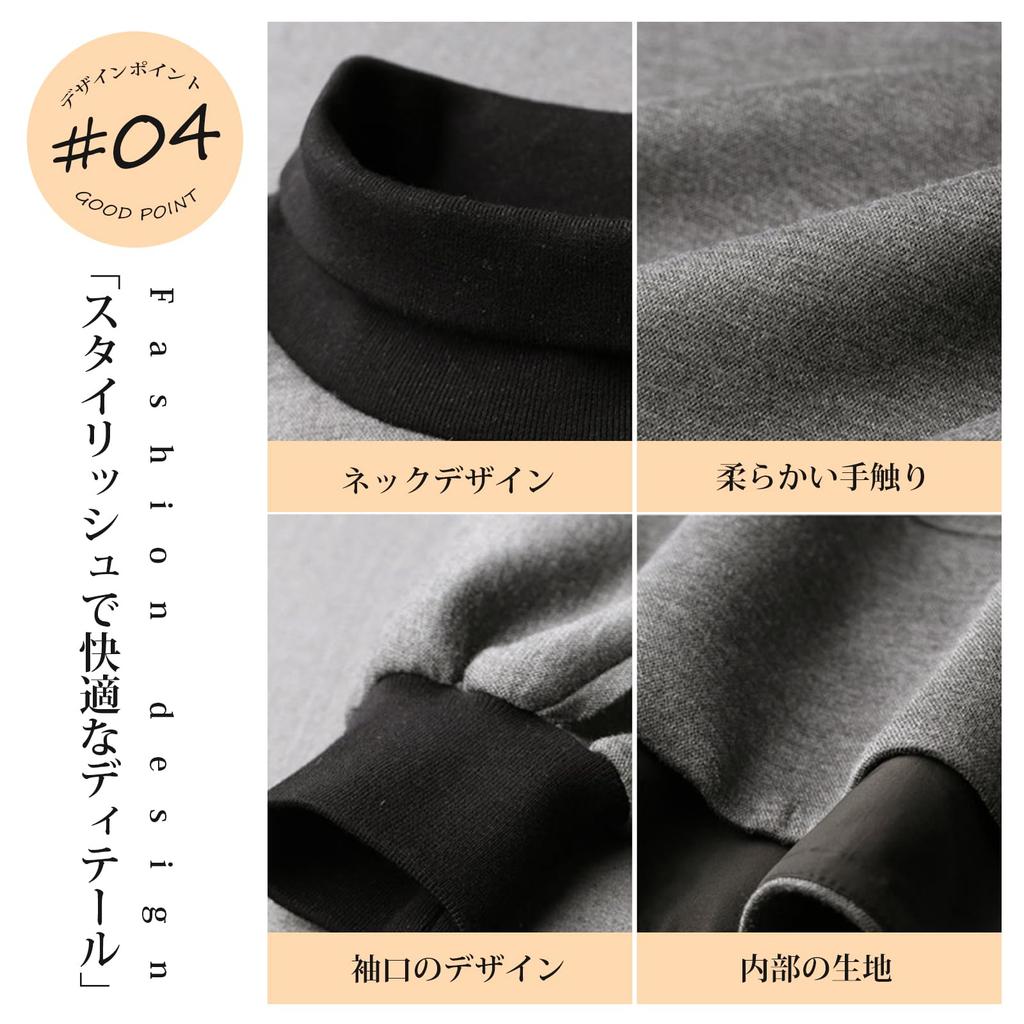 R6seven High Long Solid Voluminous Faux Long Loose Cotton Workwear for Dates Women's Hoodie, Sweatshirt, Neck, Sleeves, Color, Ribbed, Sleeves,