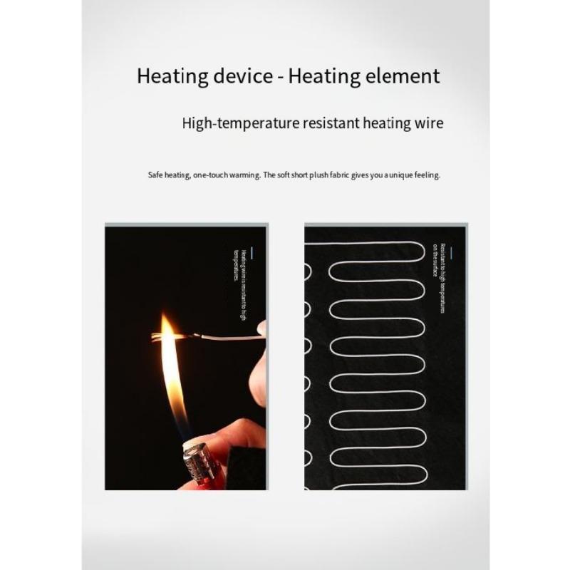 1PC Car Heating Seat Cushion USB5V Office Winter Single Seat Car Seat Electric Heating Pad 12V Truck