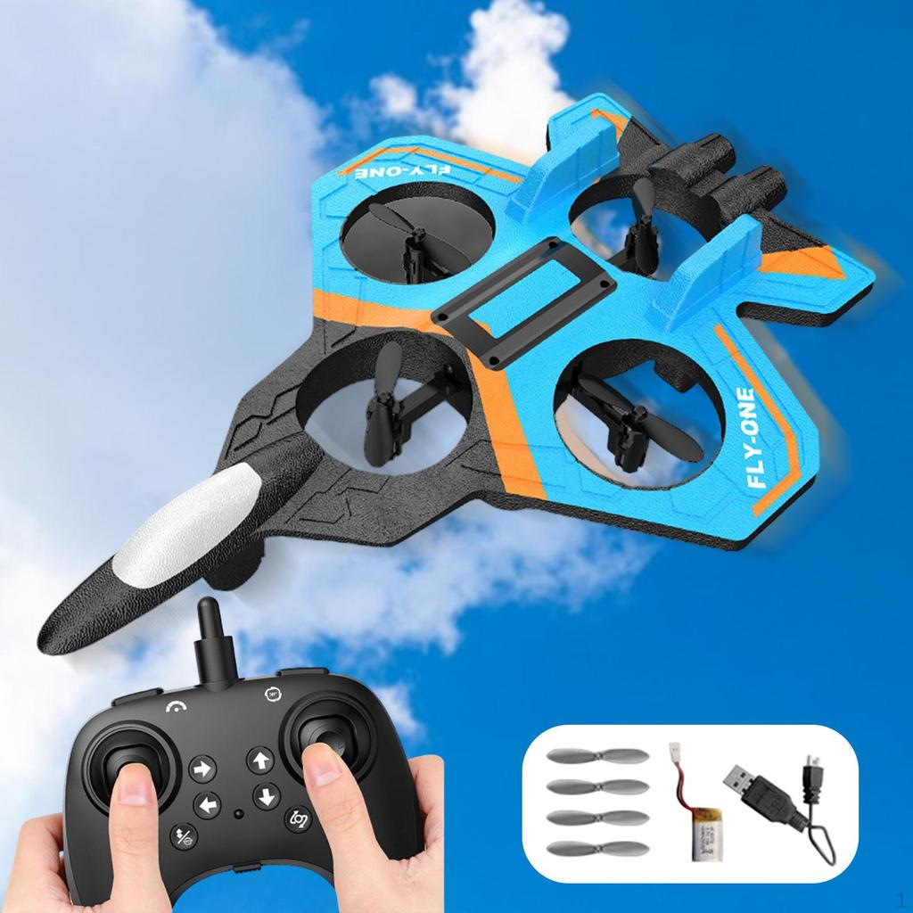 Foam RC Airplane Fighter Toy Aircraft Outdoor Flying Birthday Gift Plane Remote Control