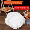 Lace Paper Snack Mat & Oil-Absorbing Base for Fried Food and Baking Cakes