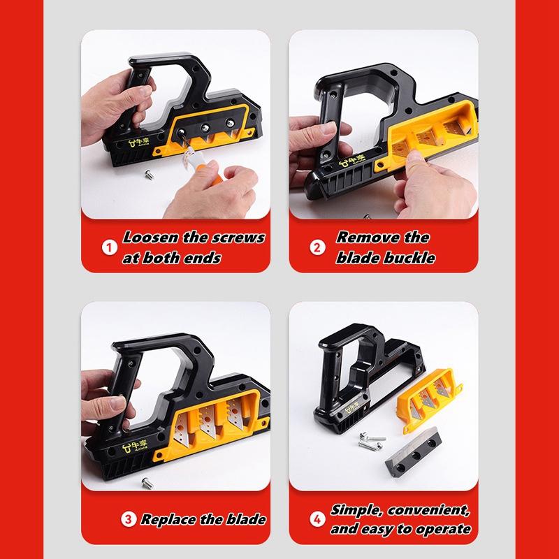 45°/60° Woodworking Chamferer Planers Plasterboard Quick Cutter Gypsum Board Hand Plane Drywall Edge Chamfer Trimmer Hand Tools