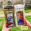 Waterproof Phone Bag with Quadruple Seal, Touchscreen Compatible for Water Sports and Photography, Clear Case for Swimming, Diving, and Rafting