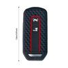 Silicone Key Cover with keychain For Honda PCX 125 150 160 ADV Vario SH125 2 Button Smart Key Fob Protector