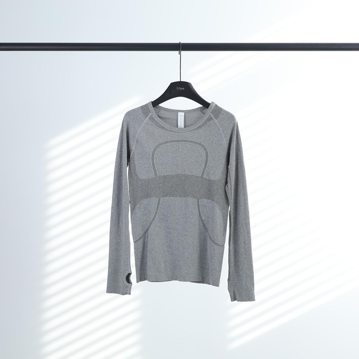 Women s Quick-Dry Long Sleeve Sports Top - Tight-Fit, Sweat-Wicking Yoga & Running Shirt S
