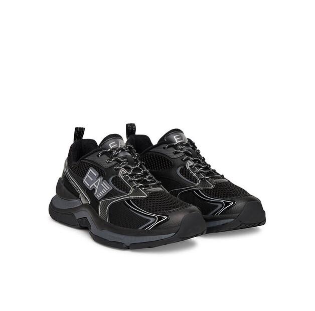 Мужские кроссовки EA7 Emporio Armani X8x249 xk446 n543 чёрные