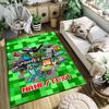 Custom name/text Minecraft Zombie Carpets Suitable Room Office Bedroom Door Mats Birthday Gifts Holiday Gifts Carpet Home Suitable  Home Decor