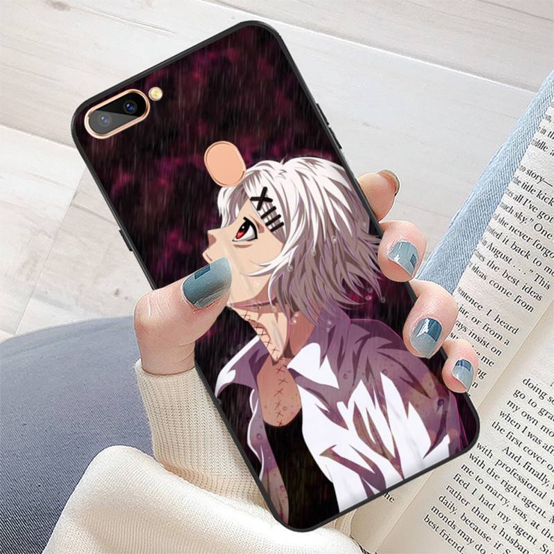 Anime JUUZOU SUZUYA Tokyo Ghouls etui na telefon Redmi 8 9 9A do Samsung J5 J6 Note9 do Huawei NOVA3E Mate20lite