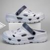 Fashion Summer Trend Mens Slippers Non-Slip Sandals Thick Soft Platform House Shoes Indoor Outdoor Shower Bathroom Slippers Casual Shoes