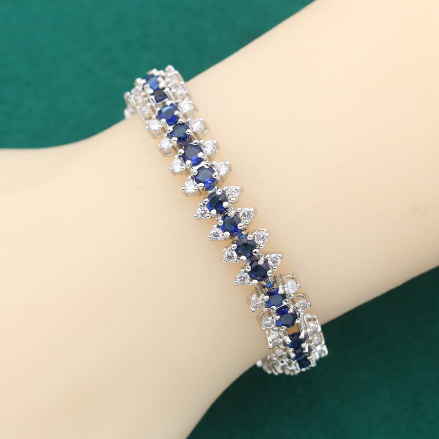 

Горячая Распродажа Классическая Мода Циркон Браслет Ювелирные Изделия