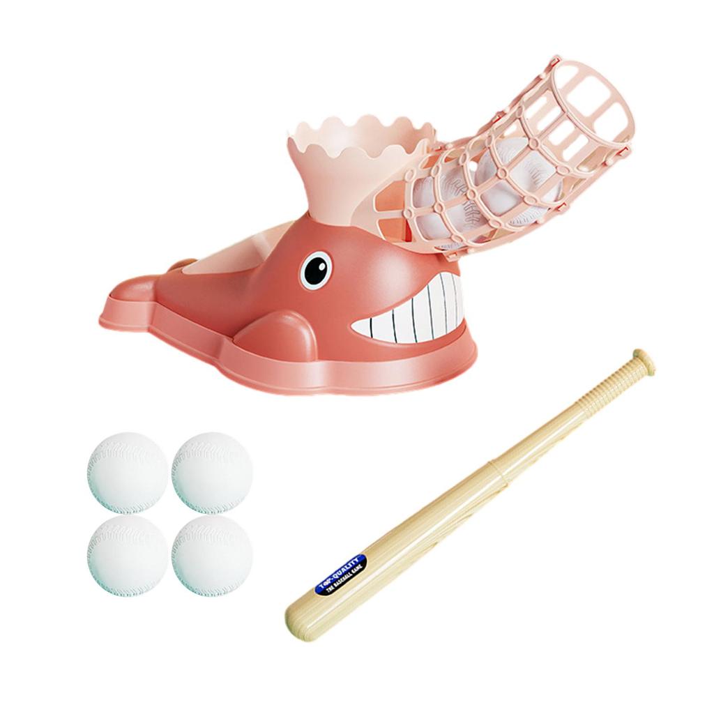 Kids Pitching Machine, Baseball Practice Pitching Game, Cute Kids Baseball