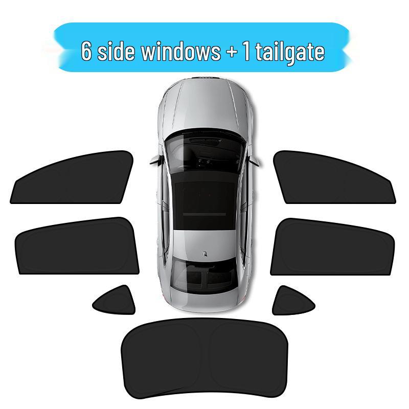 Xiaopeng G Series Sunshade Privacy Curtains for Side Windows - Models G3, G6, G7, G9, G3i, M03, P5, P7+, X9