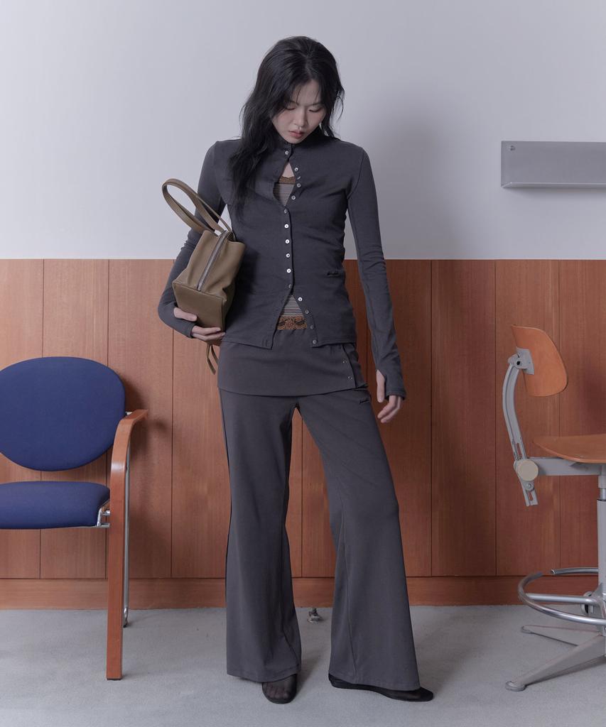 Haebeueoweil Layered Skirt Pants (Dg)
