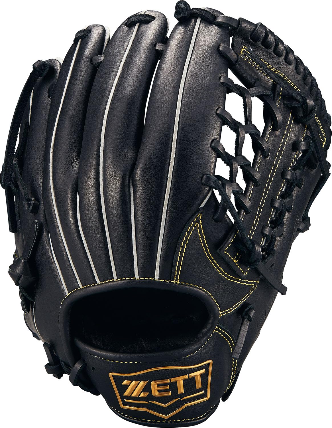 

ZETT Youth Baseball Soft Black Size BJGB74540F Glove, Steer, All-Around, Left-Handed Throw, (1900), L, чёрный