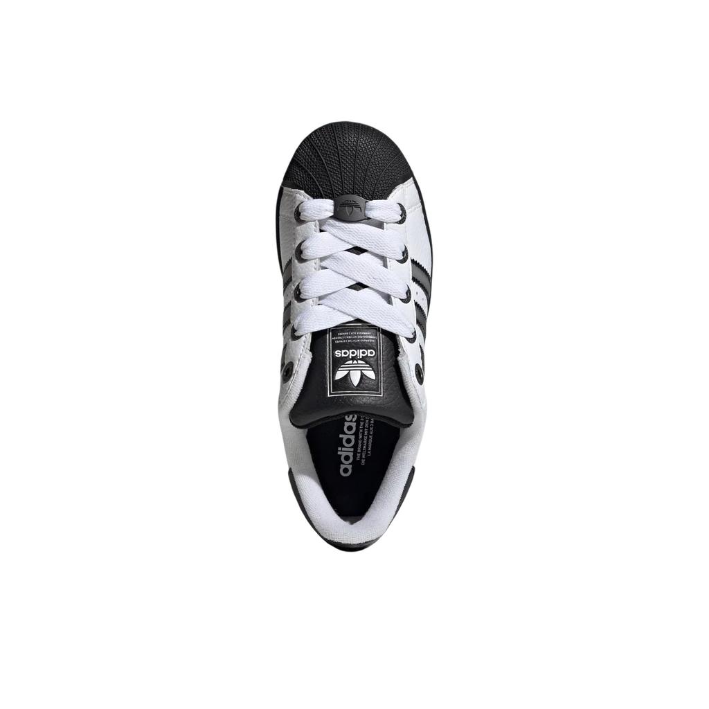 adidas Originals Superstar 2 Fashion Comfortable Low-Top Kids Skate Shoes Unisex Sneakers White JQ0313