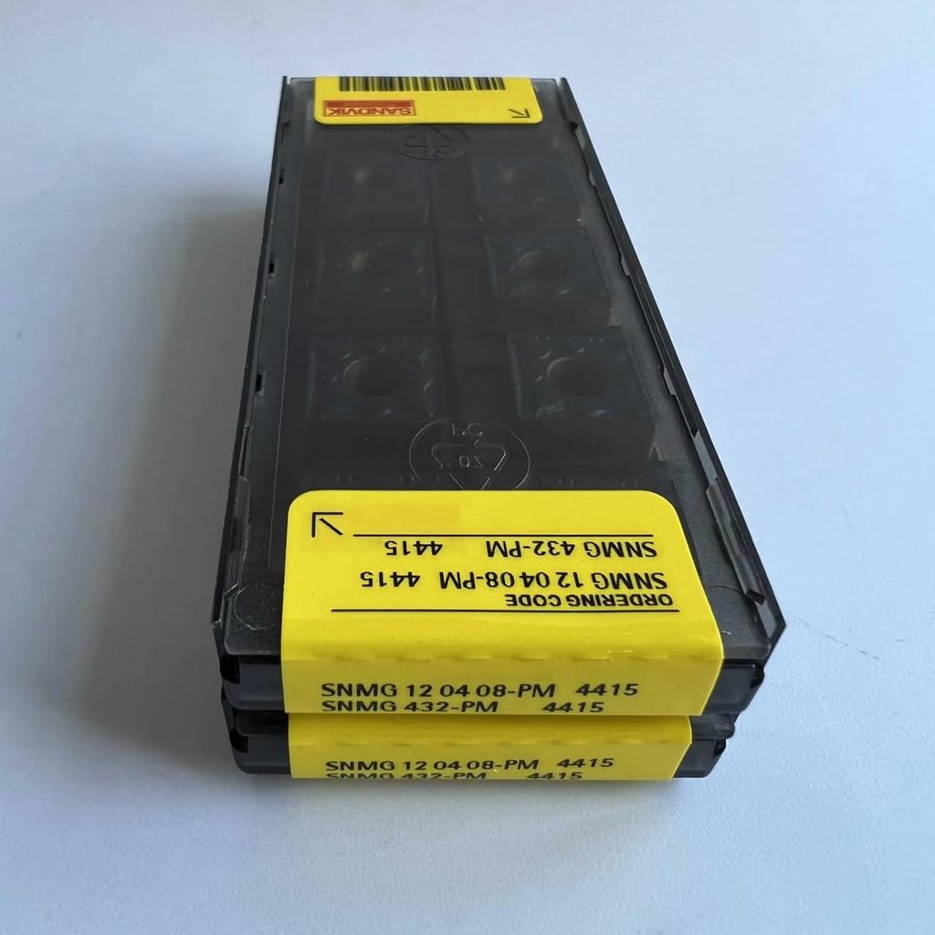 Original Sandvik / SNMG120408-PM 4415  / CNC lathe carbide blade 10 Pcs
