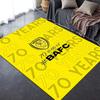 Burton Albion FC Teppich für Wohnzimmer Schlafzimmer Zuhause Sofadekoration Kinderspiel Rutschfeste Bodenmatte