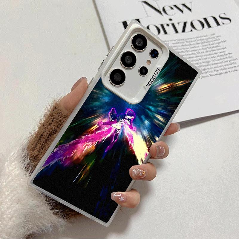 

Blue L-Lock Shidou Ryusei Soft Phone Case for Samsung Galaxy S24 S25 FE S26 Edge S23 Ultra S22 Plus S21 + Shockproof Cover Back Samsung S25 Plus