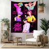 Saja Boys7 Wall Decor Tapestry Art For Pet Memorial Birthdaywedding Party Backdrop Family Gift
