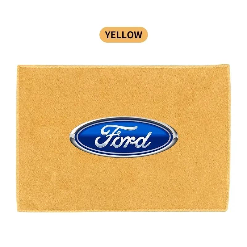 New 2026 Car Sticker 2025 Hot For Ford Car Cleaning Cloth Professional Cleaning Car Wiping Microfiber Towel For Ford Focus 2 3 M