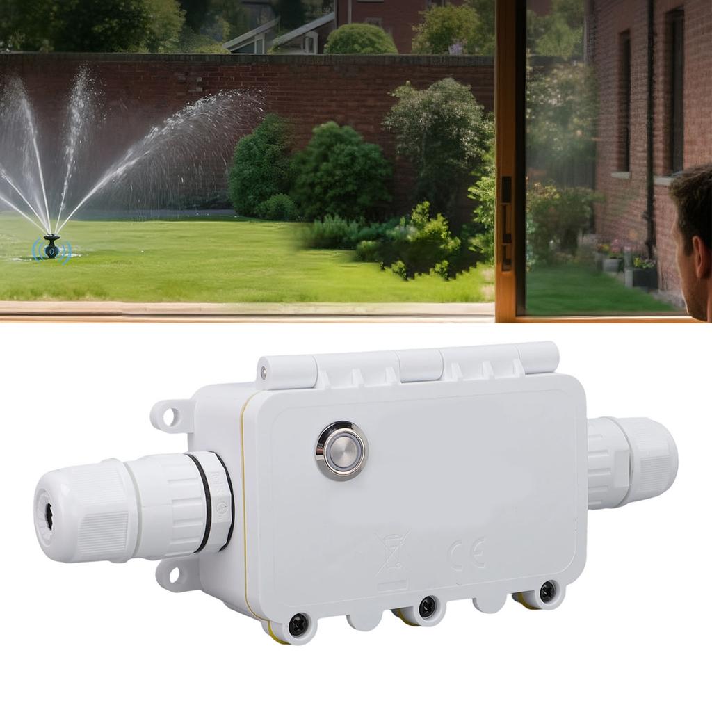 Outdoor WiFi Junction Box 16A IP67 Water Proof Box APP Control Smart Timer   for Pool Pathway Light Holiday Decoration