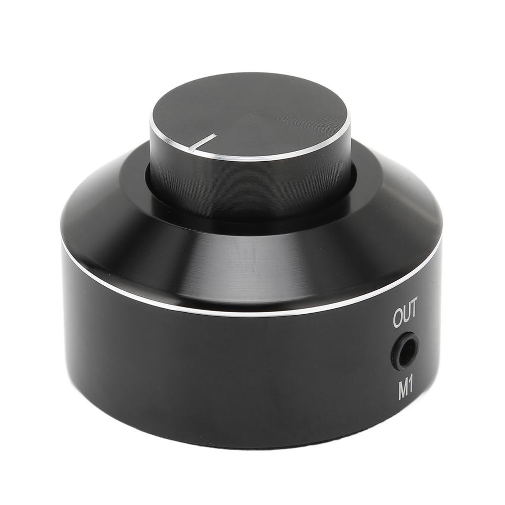 Langlebiger 3,5-mm-M1-Mini-Lautstärkeregler-Stecker Plug-and-Play 3,5-mm-Lautstärkeregler Aktive Steuerung Heim-Audiosystem