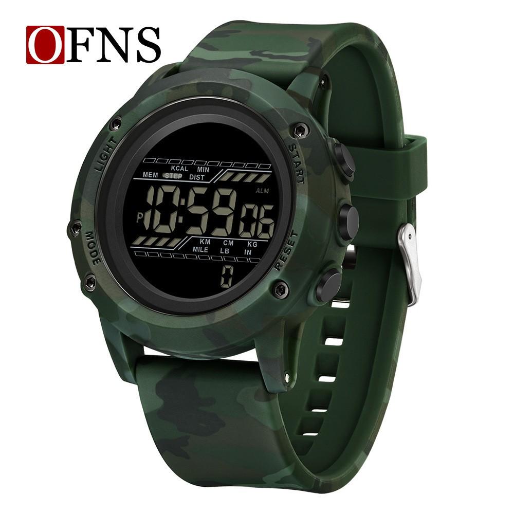 Sanda Special Forces Youth Sports Waterproof Camouflage Watch