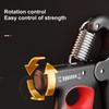 Grip Strength Trainer 5-100KG Justerbar Mekanisk Tellbar Menn Kvinner Underarm Trener Håndgrep Power Strengthener Utvikler Treningsutstyr