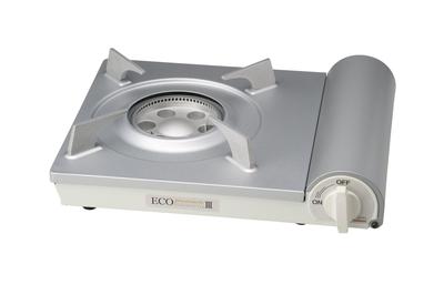 Iwatani Eco Premium III Portable Gas Stove, Internal Flame Type, Portable, Emergency Supplies, Tabletop, Power Outage Preparedness, Made In Japan, CB-