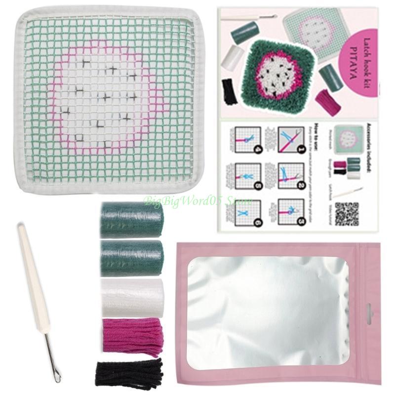 24TE Latched Hook Kits Embroidery Kits Crochet Kits Latched Hook Kits