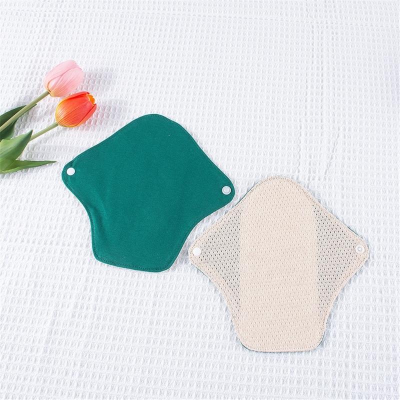Reusable Washable Cloth Menstrual Pads/Panty Liners Super-Absorbent,Soft Comfortable Sanitary Pad for Womens Girls