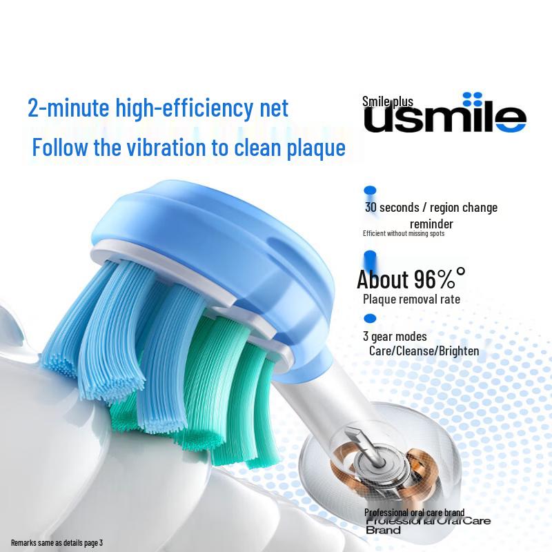 usmile P10S Sonic Electric Toothbrush CN plug (adapter included)