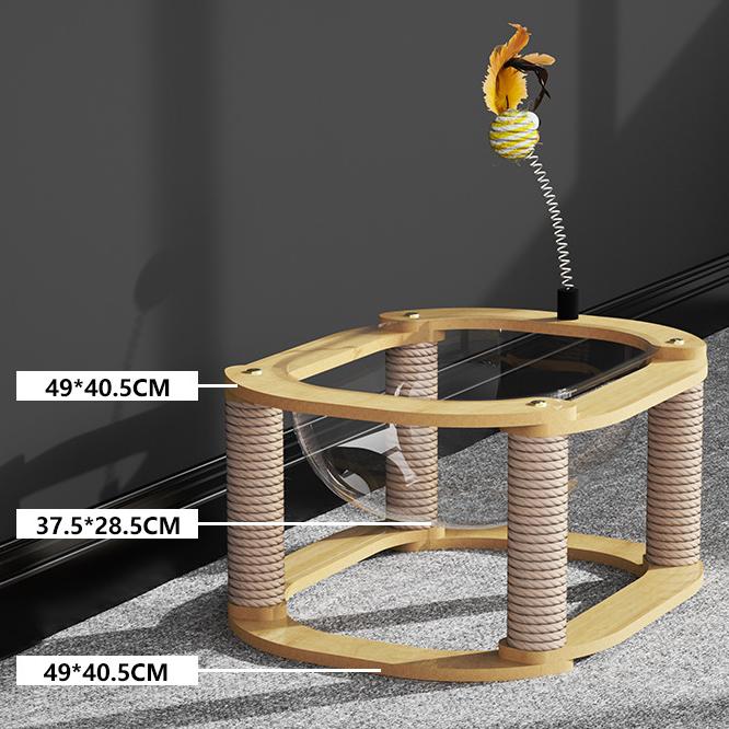 

Cat Crawl Space Capsule Многоэтажное гнездо для кошек Лазалки Деревья Башни Прыжки Вилла Игра Сон Товары для животных Когтеточки