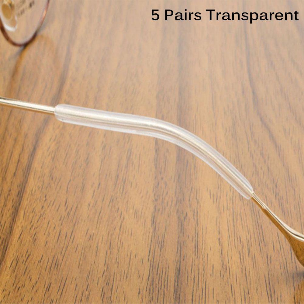 Fashion Accessories 5 Pairs Eyeglasses Holder Glasses Ear Hooks Sunglasses Leg Silicone Protector