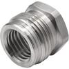 Thread Chuck Insert/Adapter Compatible with NOVA lathe External 38mm insert Type chuck,1 Inch 8 TPI.