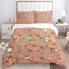 3pcs Anime Cartoon Design Bedding Set - Includes One Quilt Cover and Two Pillowcases (No Core) - Perfect for Bedroom and Guest Room Decorati