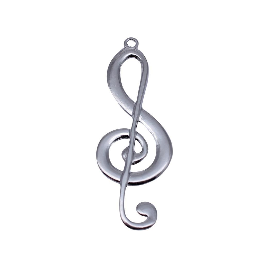 Jewelry Crafts Music Note Charms Alloy Pendants For Concert Collector