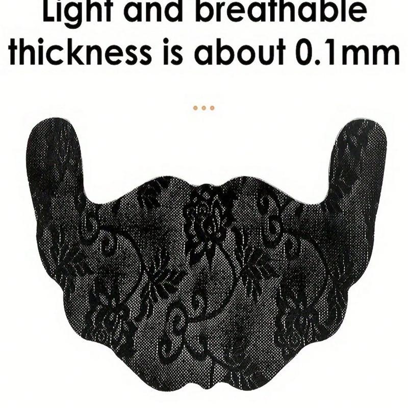 1 Pairs Invisible Lace Bra Tapes - Lift, Support And Push Up Bust, Sticky Nipple Covers, Suitable For Swimsuit, Wedding Dress, Lingerie