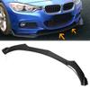 Front Bumper Lip Spoiler 4 Parts Form   Modification Aggressive Decoration