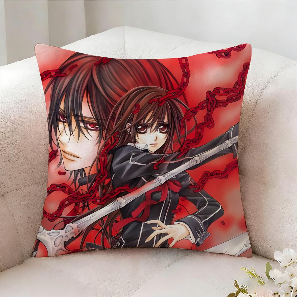 V-Vampire Anime Knight Pillow Case Pillowcase, Double-Sided Printed, Sofa Cushion, Bedroom Headboard Pillow