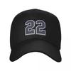Sports Number TwentyTwo Baseball Cap Visor Hiking Hat Anime Hat Women Unisexs