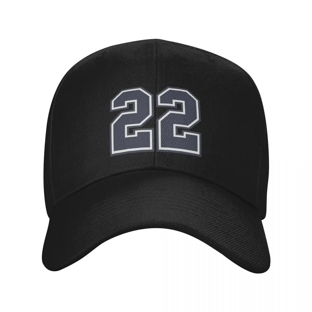 Sports Number TwentyTwo Baseball Cap Visor Hiking Hat Anime Hat Women Unisexs