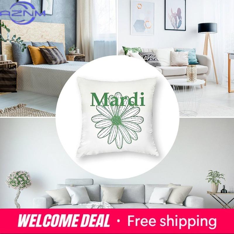 Luxury M-Mius M-Mius Pillow Case Plush Fabric Soft Double Sided Print Sofa Cushion Cover Throw Pillow Covers